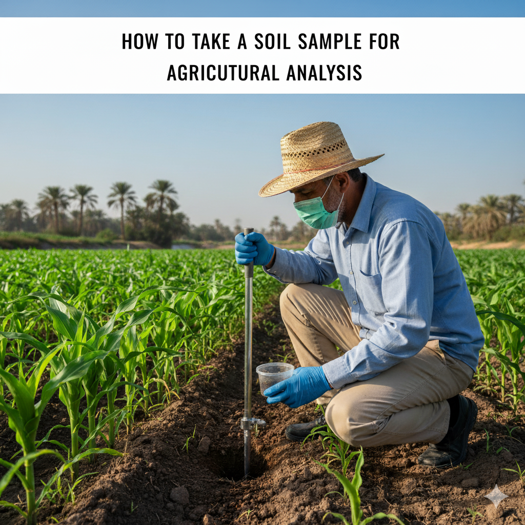 كيف تأخذ العينة للتحليل حسب نوع التحليل