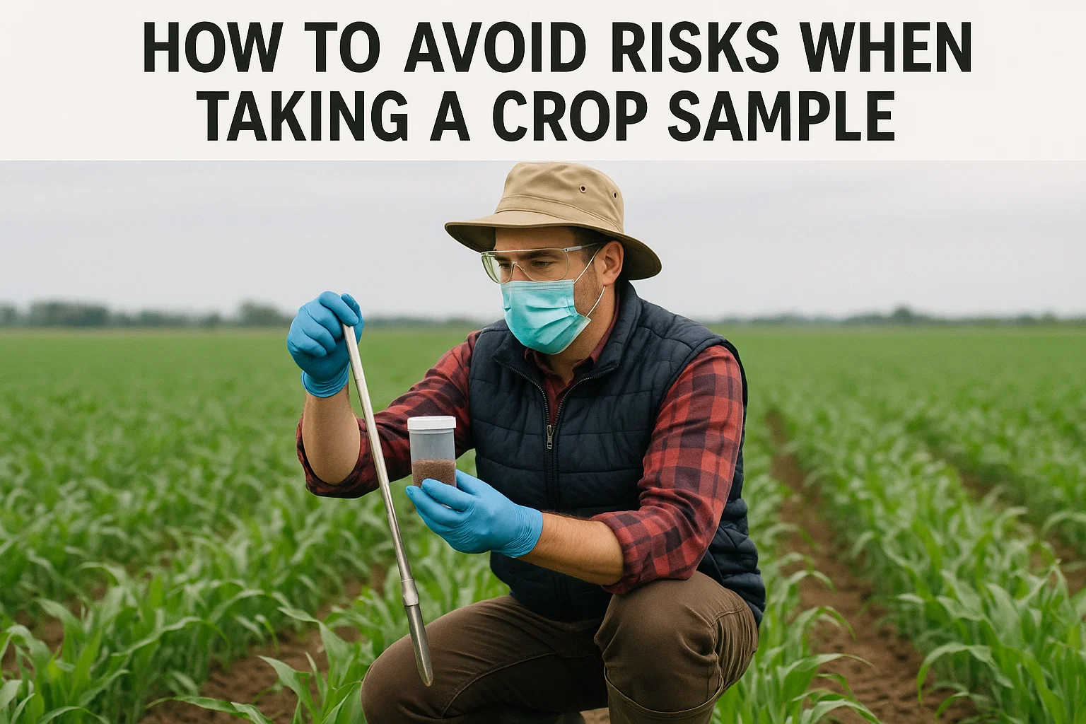 كيفية أخذ عينات التربة بشكل صحيح لضمان نتائج دقيقة