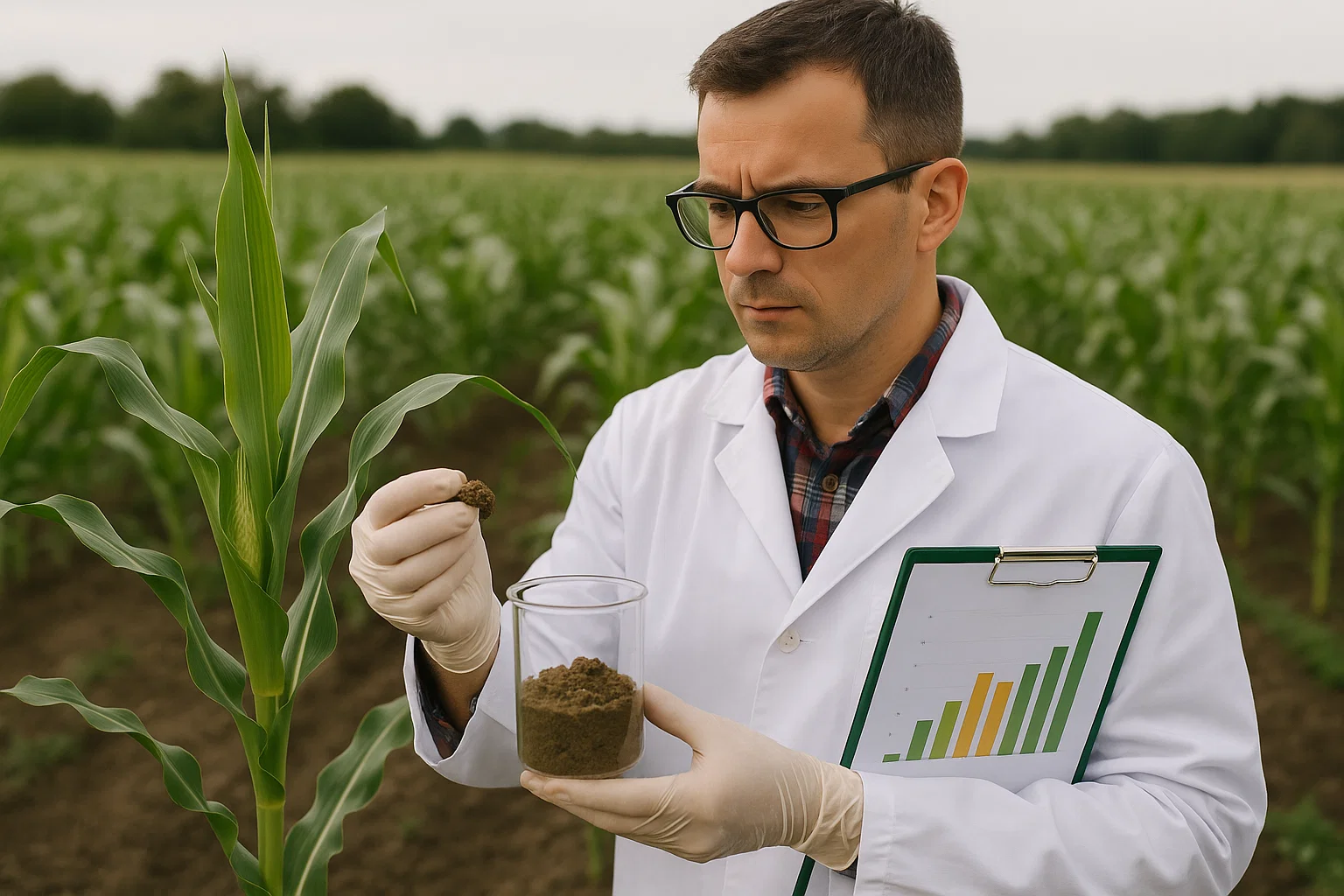 كيفية تجنب المخاطر اثناء اخذ العينة الزراعية